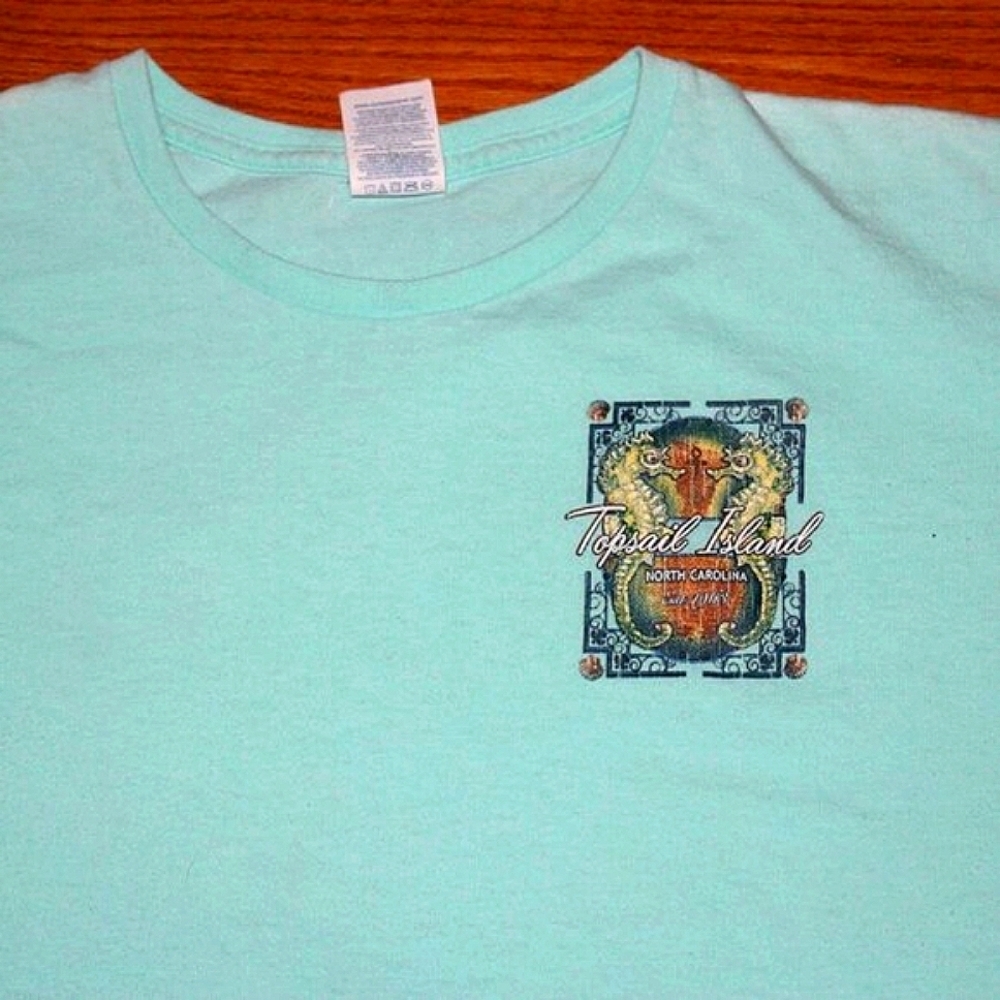 Coastal Graphic T-Shirt - Topsail Island XL